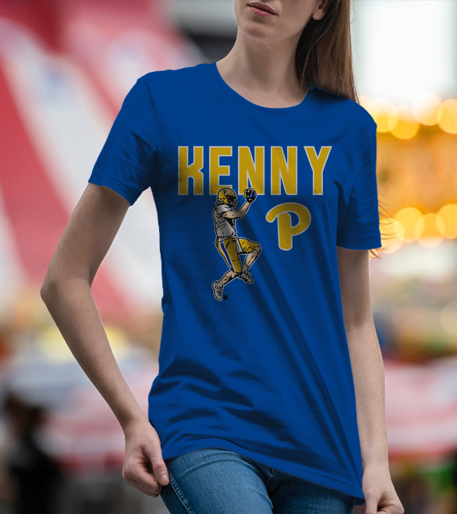 Kenny Pickett P Football Catch Pitt Jumper T-Shirt