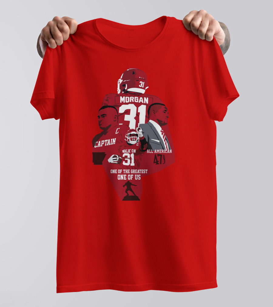 Grant Morgan One Of The Greatest Captain All American 479 T-Shirt