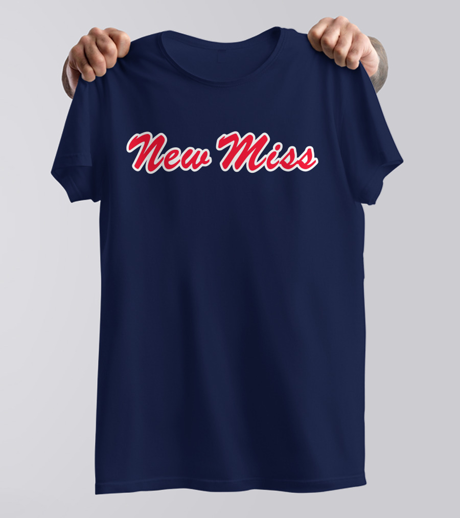 New Miss Vintage Collegiate Script T-Shirt