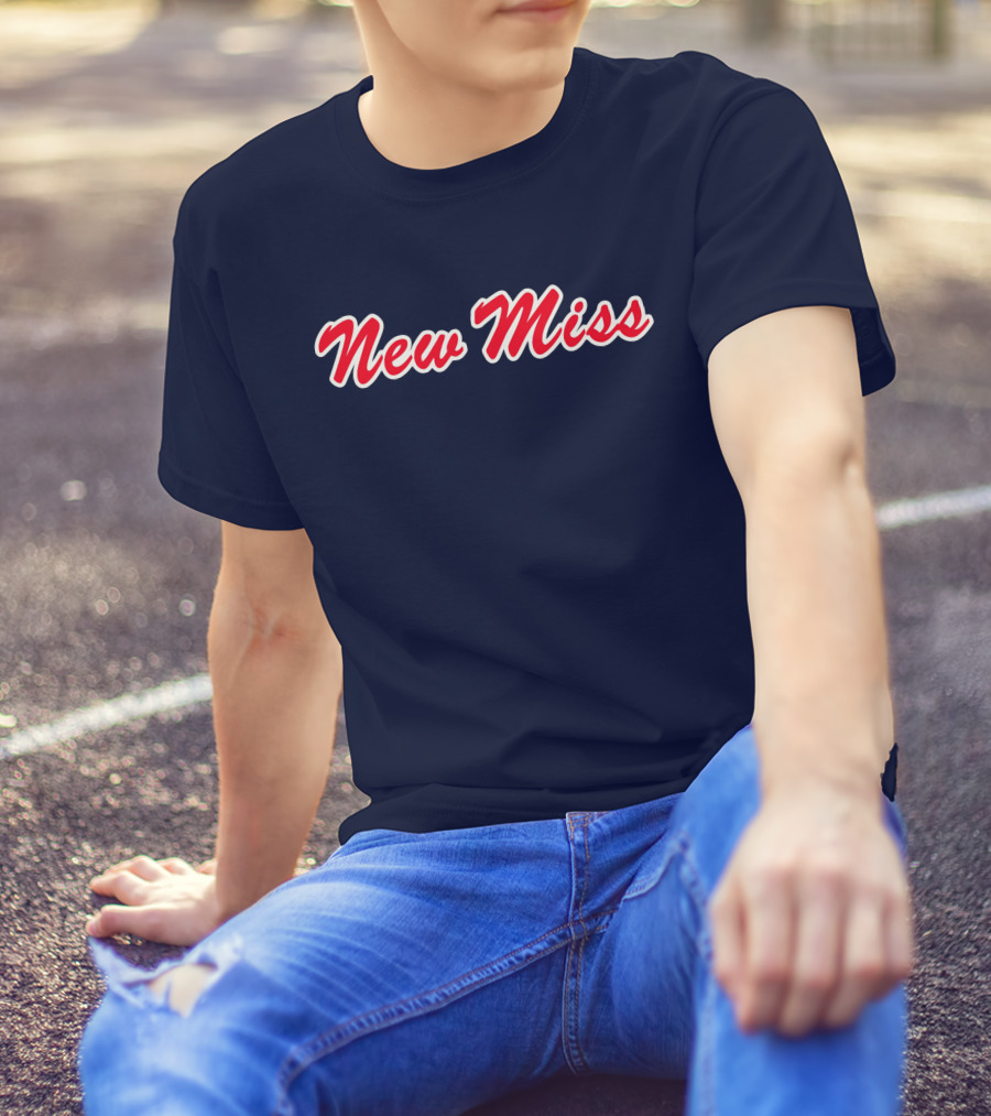 New Miss Vintage Collegiate Script T-Shirt