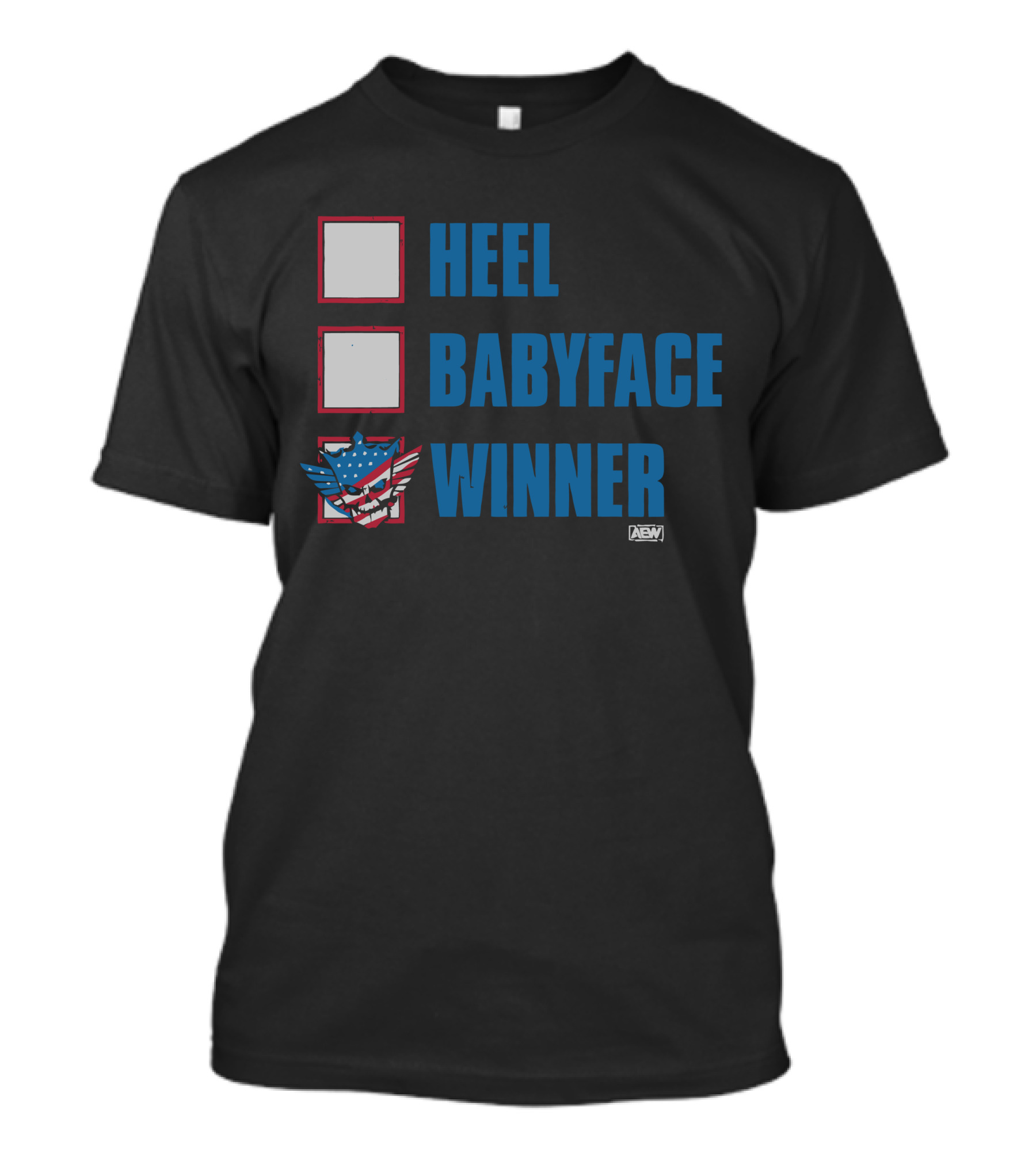 Cody Rhodes Heel Babyface Winner AEW American Eagle T-Shirt