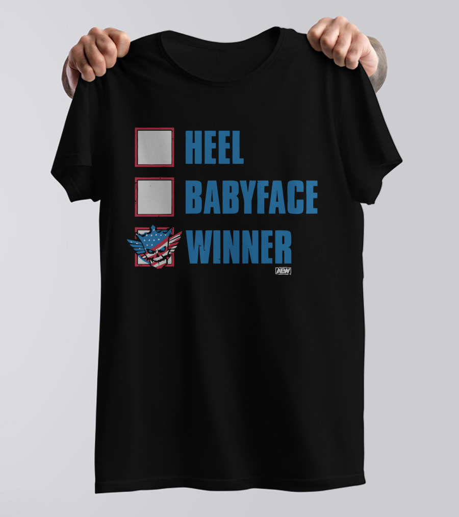 Cody Rhodes Heel Babyface Winner AEW American Eagle T-Shirt