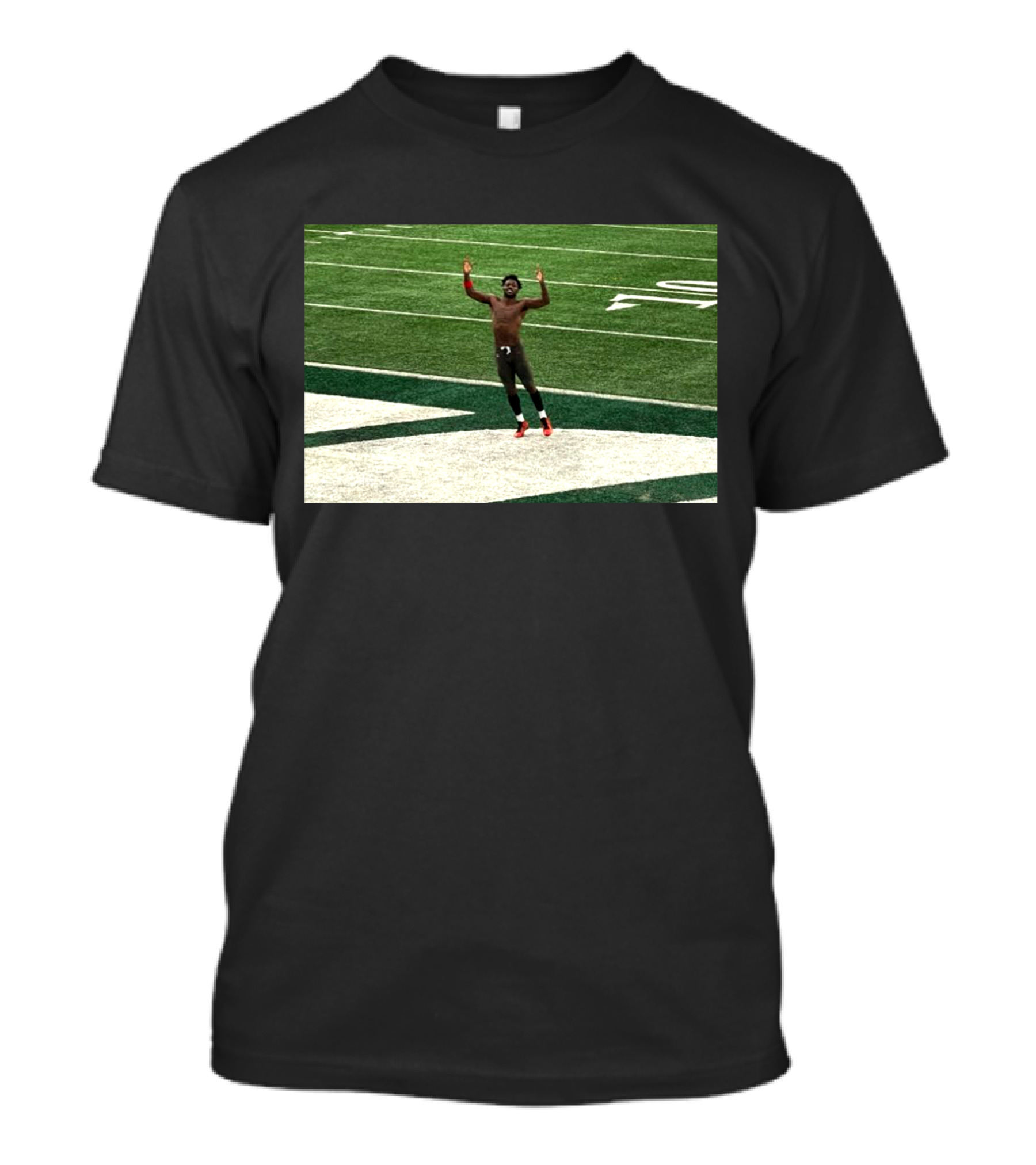 Antonio Brown Throws Takes Off End Zone Walk Off Victory Celebration NFL Game T-Shirt