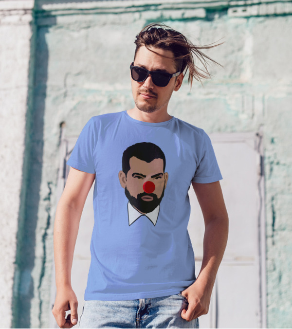 Ryan Sad Clown Red Nose T-Shirt