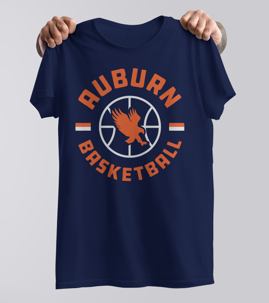 Auburn Basketball Eagle Hoop T-Shirt