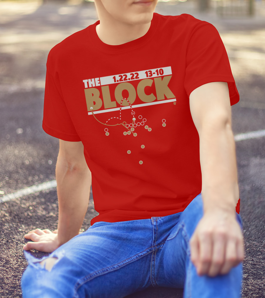 Block San Francisco 1.22.22 13-10 T-Shirt