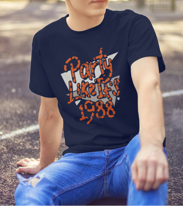 Cincinnati Party Like It's 1988 Retro Style Vintage T-Shirt