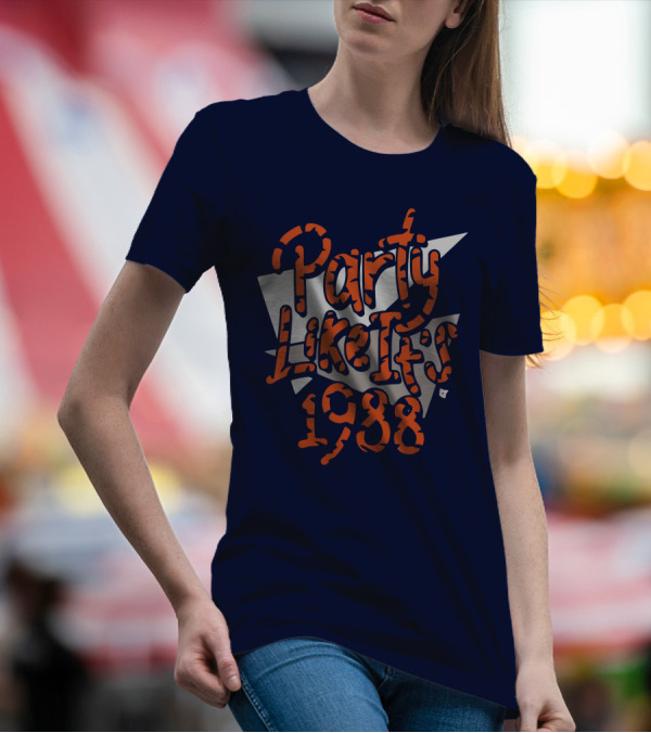 Cincinnati Party Like It's 1988 Retro Style Vintage T-Shirt