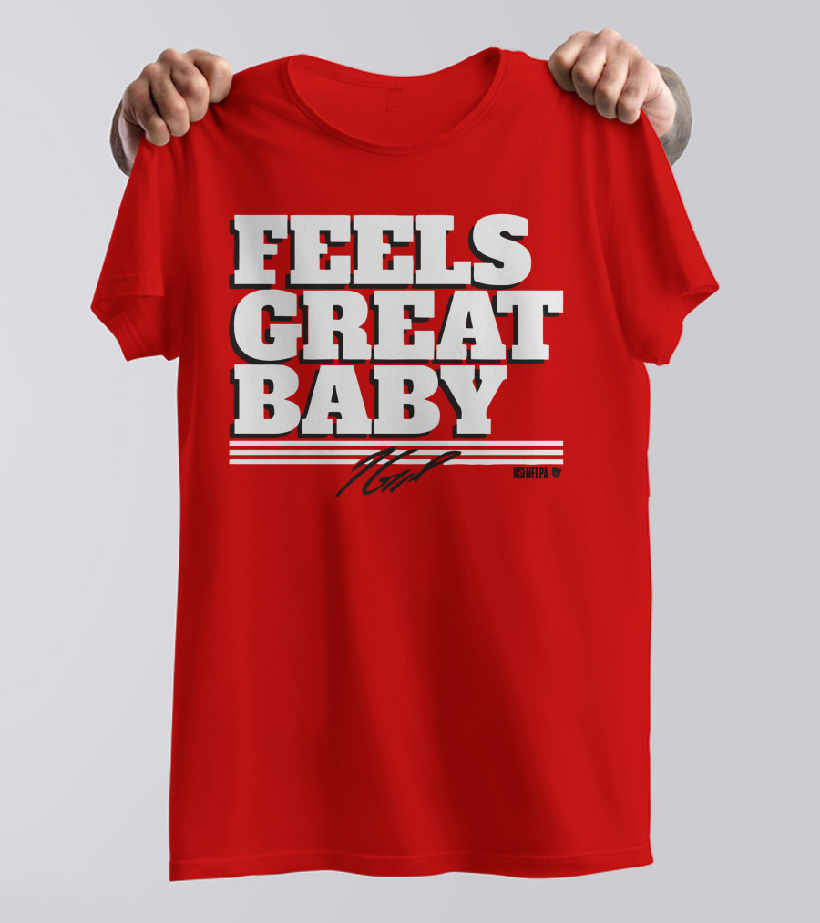 Jimmy Garoppolo Feels Great Baby NFLPA T-Shirt