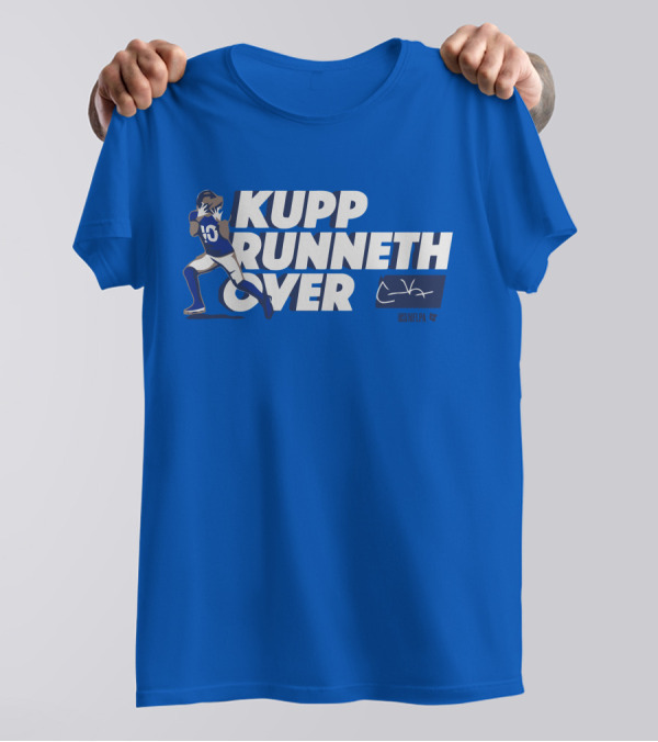 Kupp Runneth Over Cooper Kupp NFLPA 10 Football Player T-Shirt