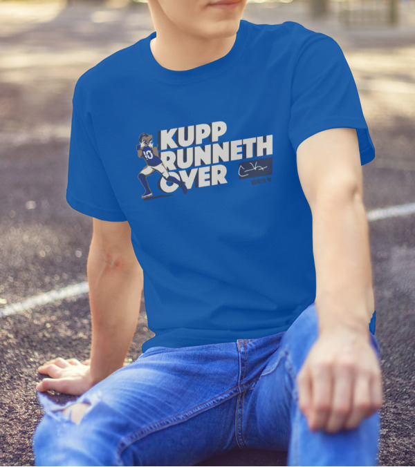 Kupp Runneth Over Cooper Kupp NFLPA 10 Football Player T-Shirt