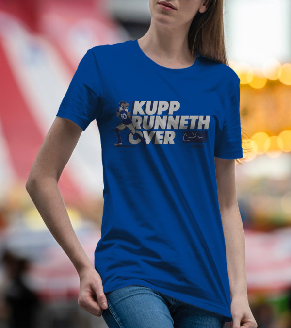 Kupp Runneth Over Cooper Kupp NFLPA 10 Football Player T-Shirt
