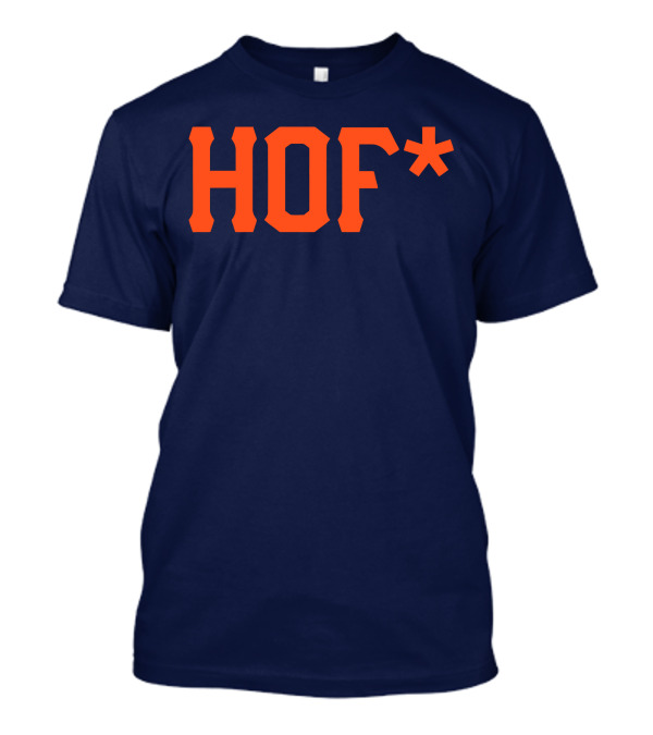 HOF* Navy Orange T-Shirt