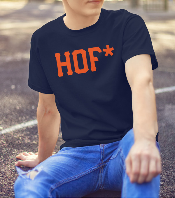 HOF* Navy Orange T-Shirt
