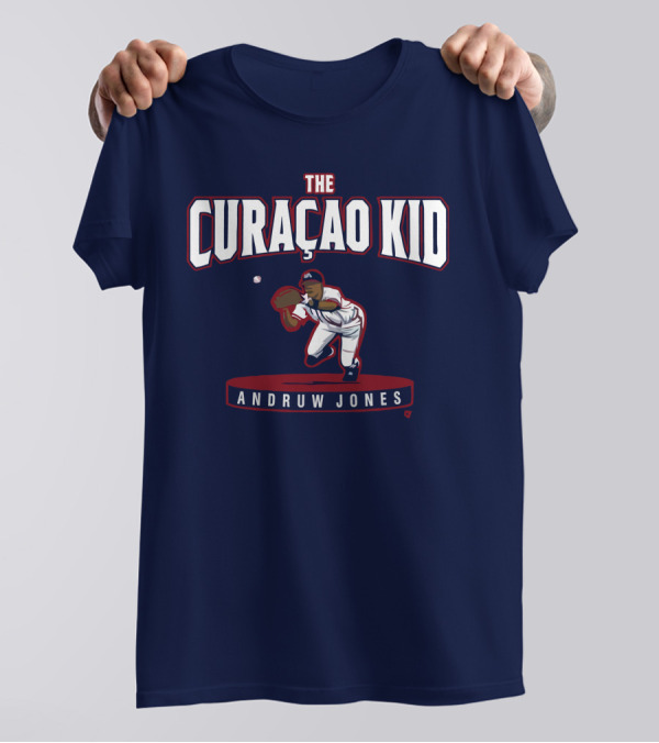 The Curaçao Kid Andruw Jones Baseball Player T-Shirt