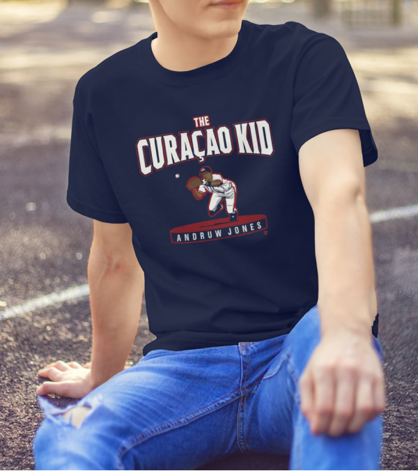 The Curaçao Kid Andruw Jones Baseball Player T-Shirt