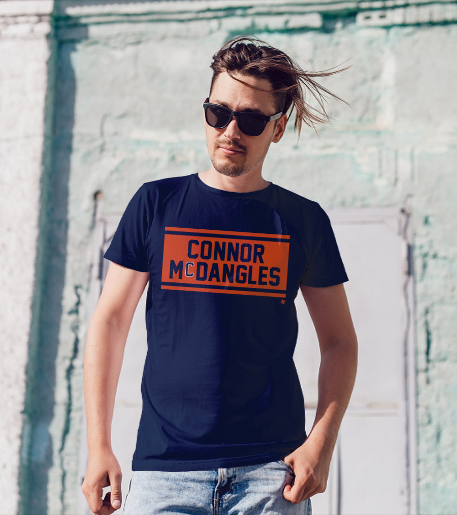 Connor McDavid McDangles Text Block T-Shirt