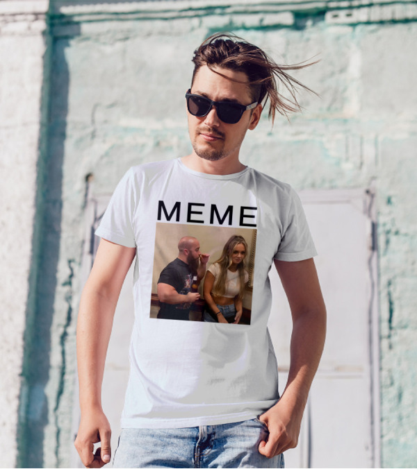 MEME John Silver Bottle Bearded Conversation T-Shirt
