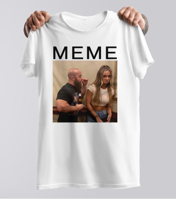 MEME John Silver Bottle Bearded Conversation T-Shirt