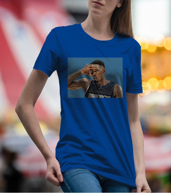 Dorian DFS Mavericks Basketball Player Gesture T-Shirt
