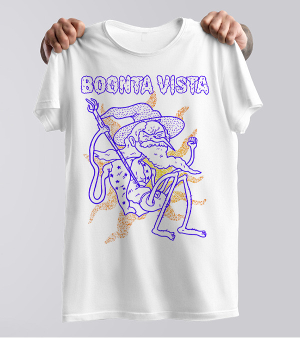 Boonta Vista Wizard With Staff And Hat T-Shirt