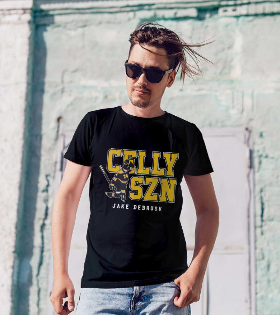 Jake Debrusk Celly Szn Hockey T-Shirt