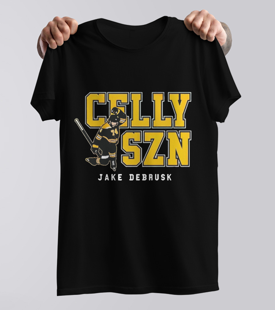 Jake Debrusk Celly Szn Hockey T-Shirt