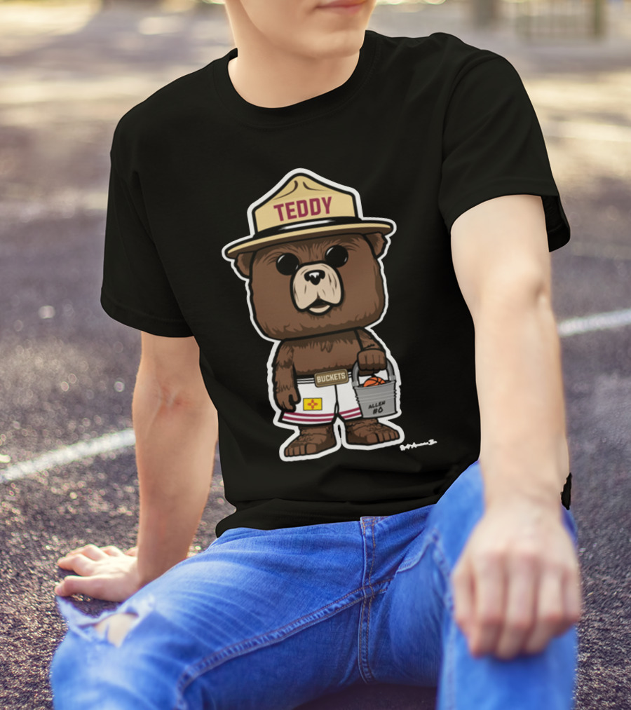 Teddy Buckets Allen #0 Satinytee Clothing Store T-Shirt