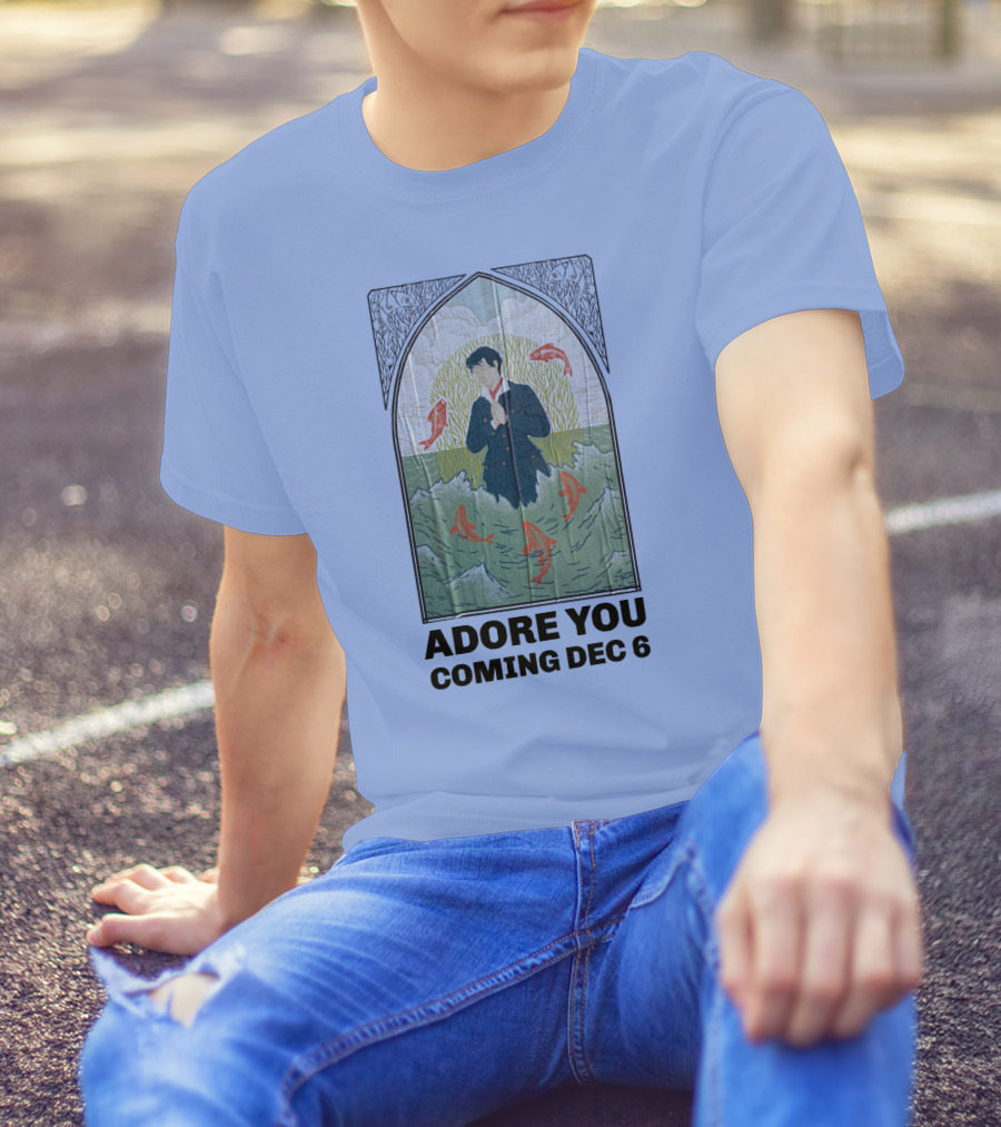 Adore You Coming Dec 6 Archway Fish Motif T-Shirt