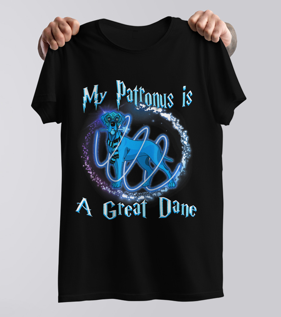 My Patronus Is A Great Dane Magical Dog T-Shirt
